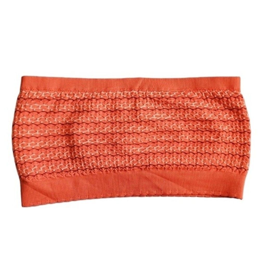 Orange Aerie Bandeau Stretchy Bralette